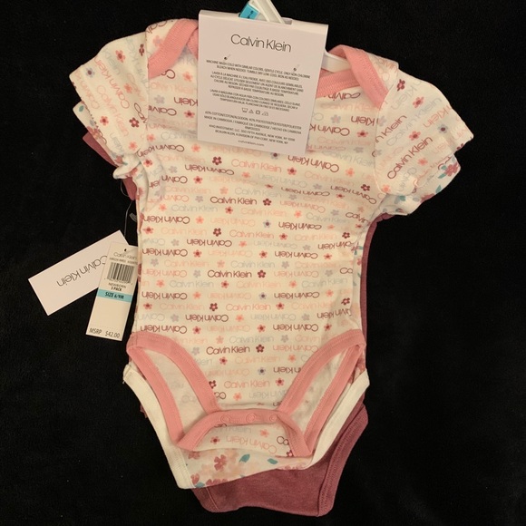 Calvin Klein_3PackGirls Bodysuits NWT - Picture 6 of 9
